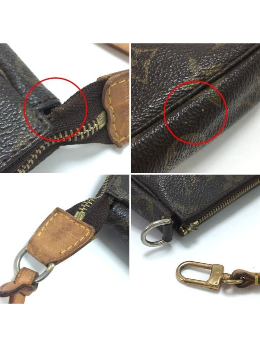 Louis Vuitton Pouch Fastener Tab Missing - Picture 10 of 10